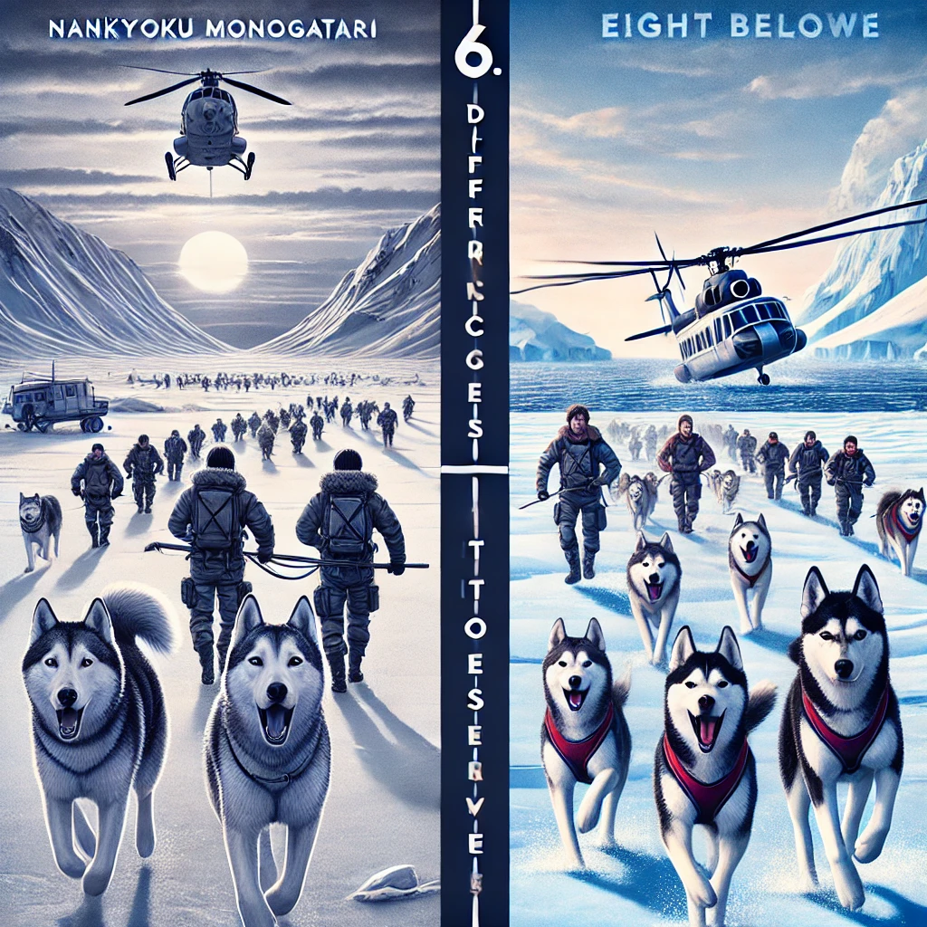 6. 『南極物語』と海外リメイク版の違い