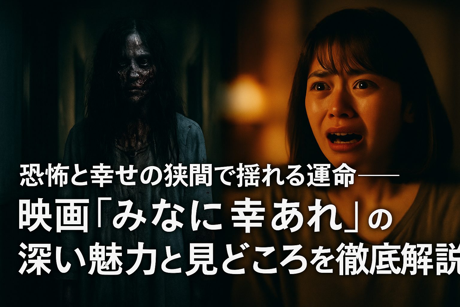恐怖と幸せの狭間で揺れる運命――映画『みなに幸あれ』の深い魅力と見どころを徹底解説