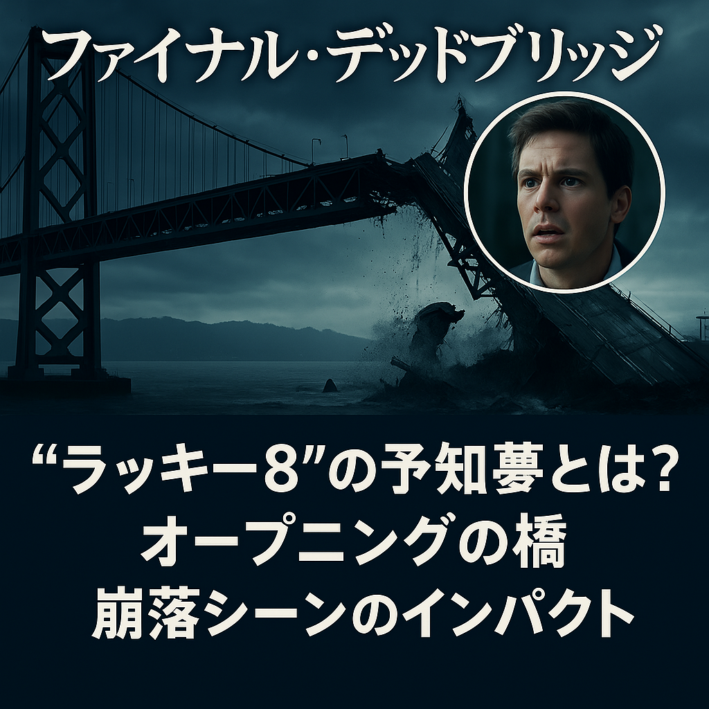 “ラッキー8”の予知夢とは？オープニングの橋崩落シーンのインパクト