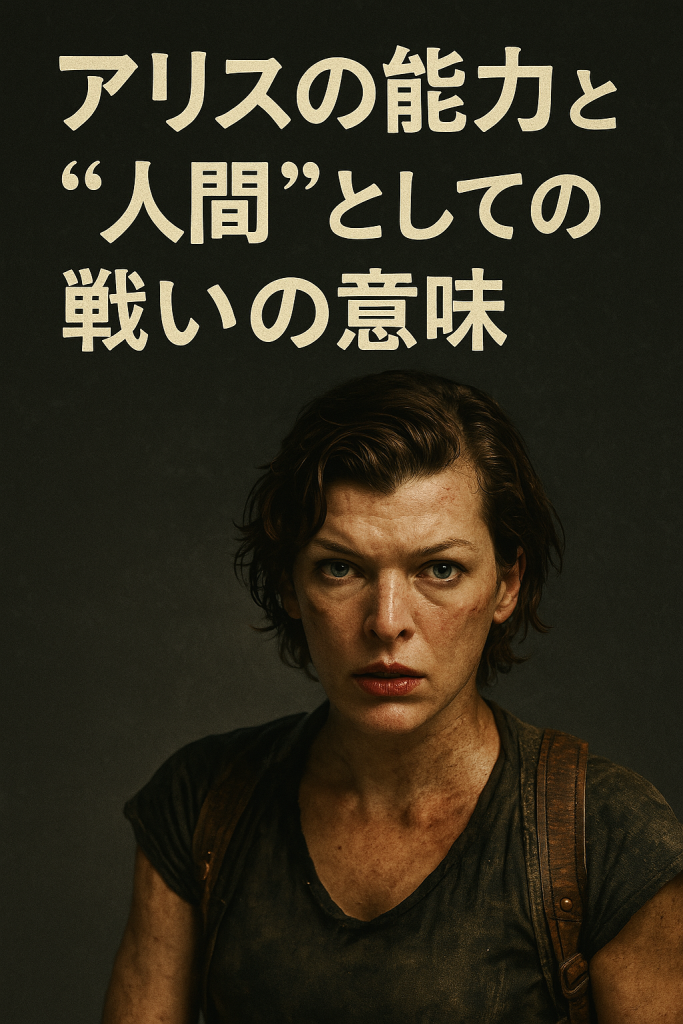 アリスの能力喪失と“人間”としての戦いの意味