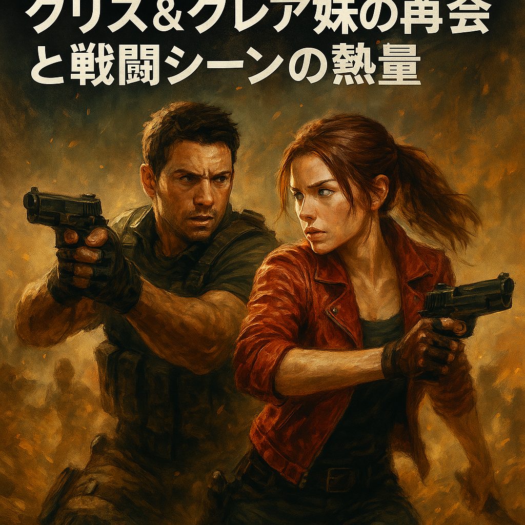 クリス＆クレア兄妹の再会と戦闘シーンの熱量