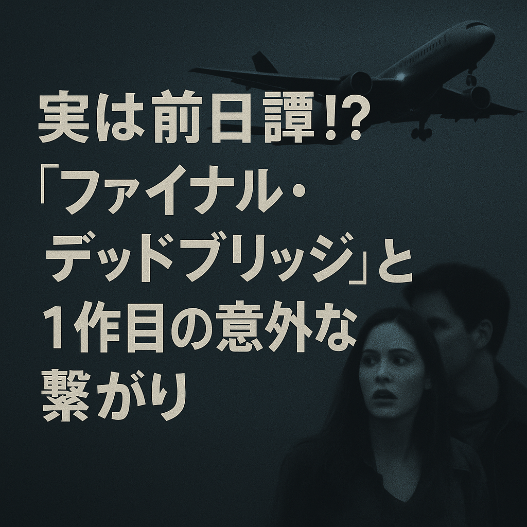 実は前日譚！？『ファイナル・デッドブリッジ』と1作目の意外な繋がり