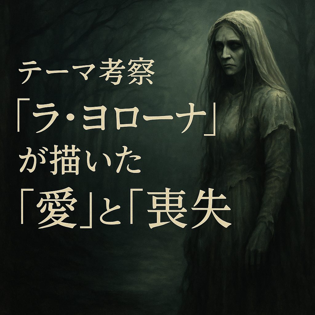 テーマ考察｜『ラ・ヨローナ』が描いた「愛」と「喪失」
