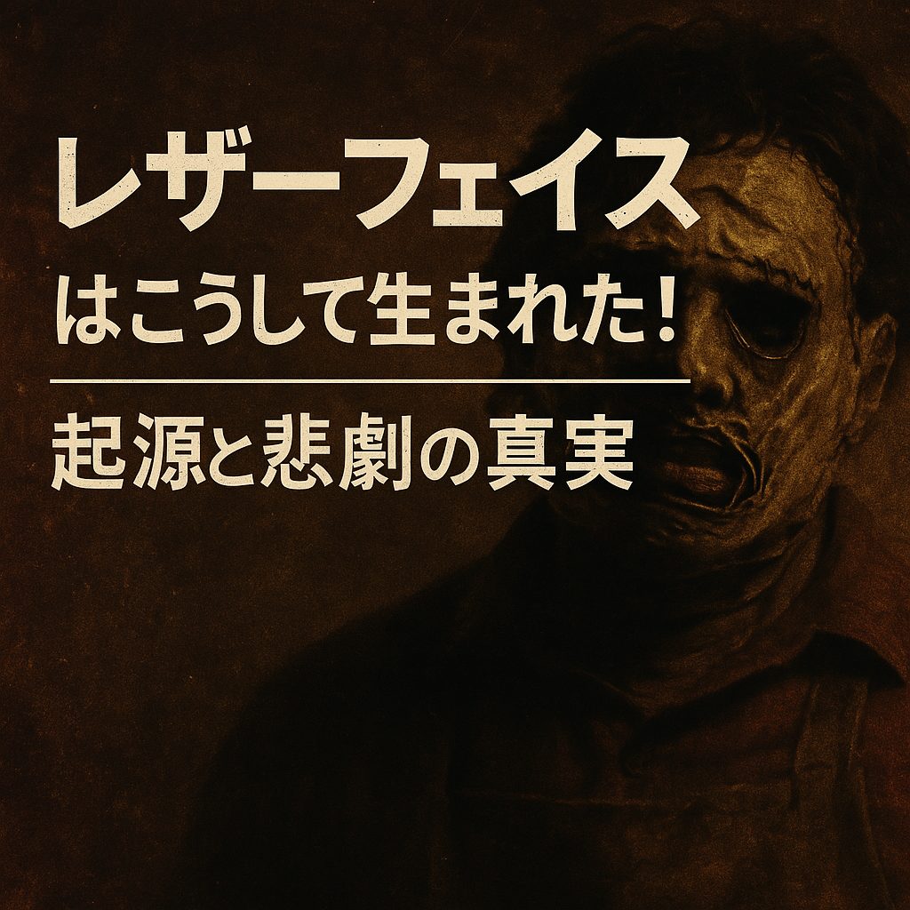 レザーフェイスはこうして生まれた！起源と悲劇の真実