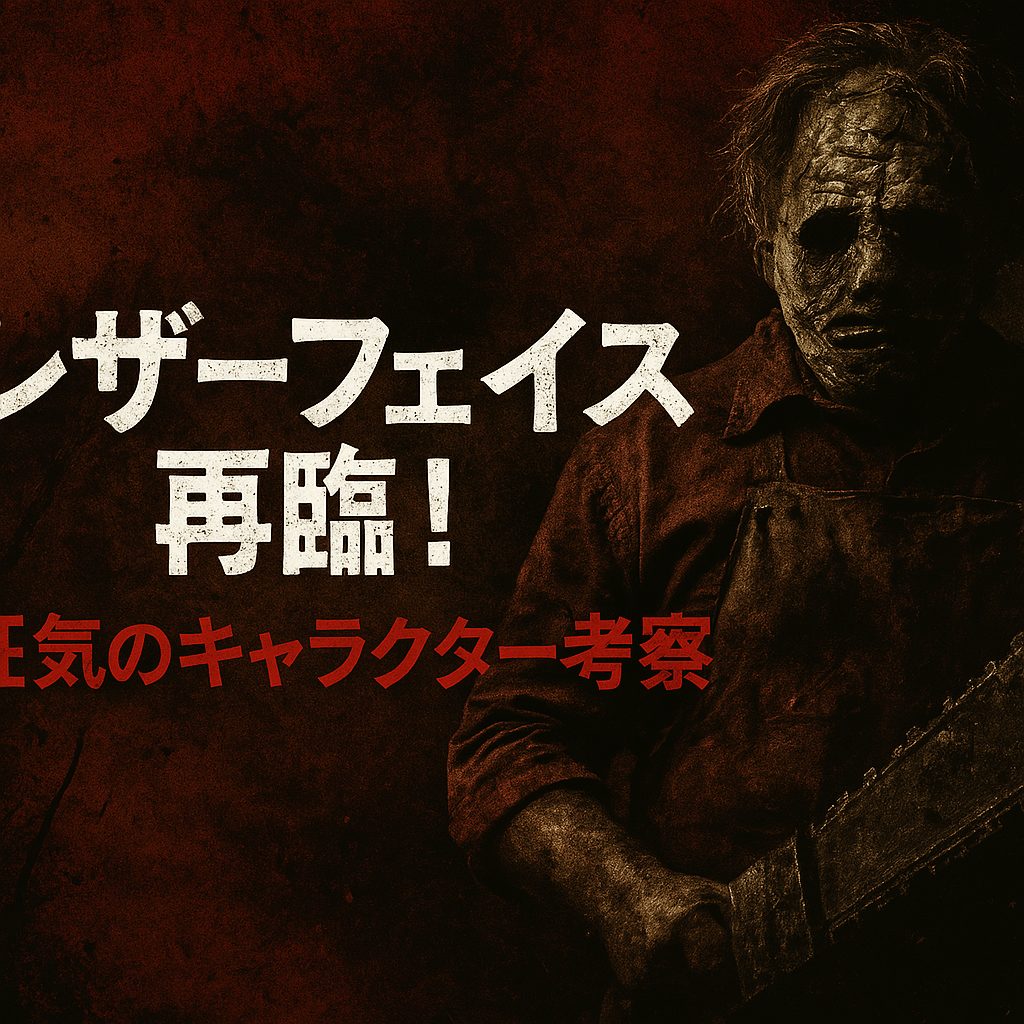 レザーフェイス再臨！狂気のキャラクター考察