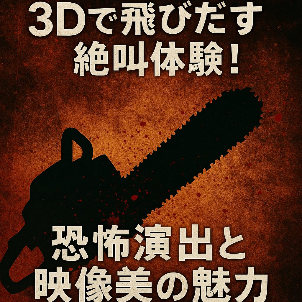 3Dで飛びだす絶叫体験！恐怖演出と映像美の魅力
