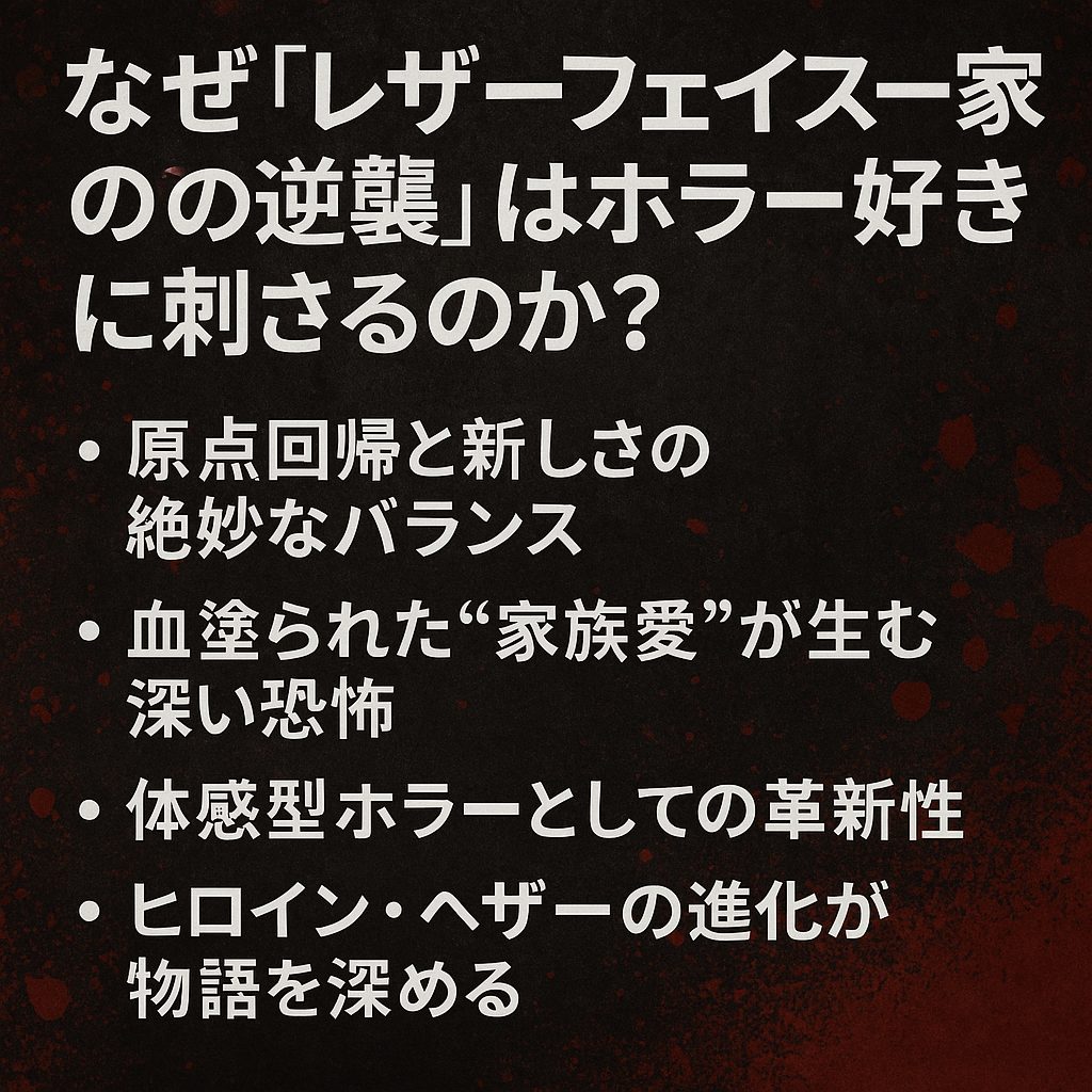 なぜ『レザーフェイス一家の逆襲』はホラー好きに刺さるのか？