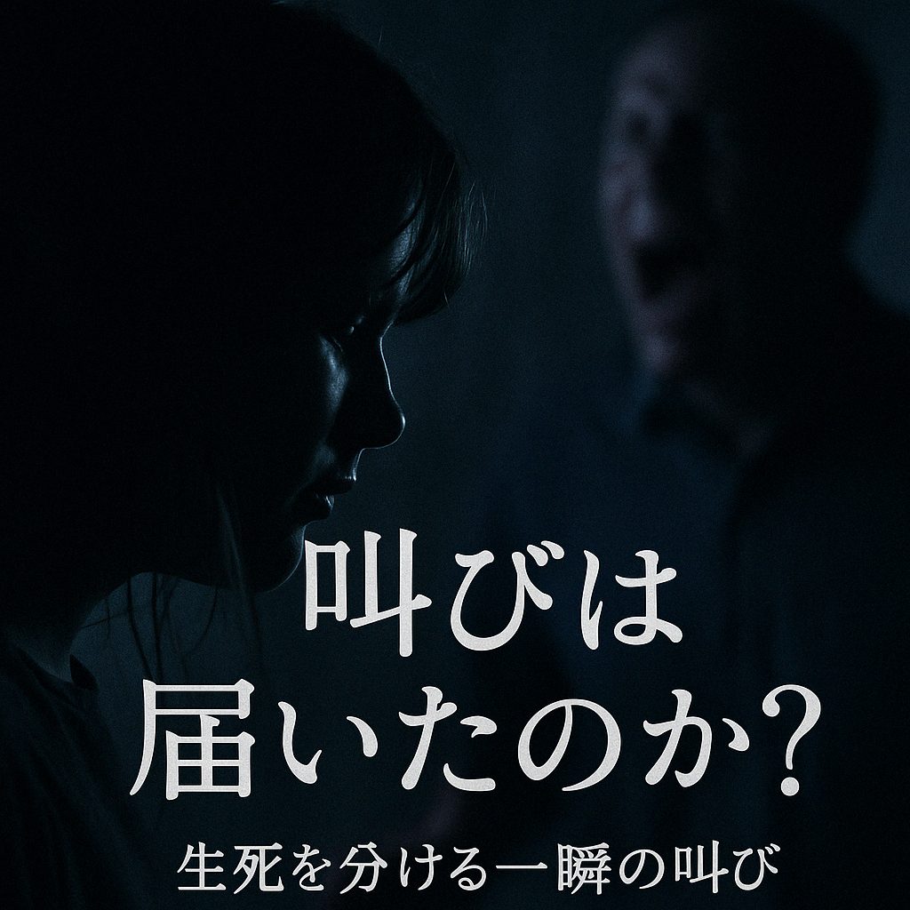 叫びは届いたのか？