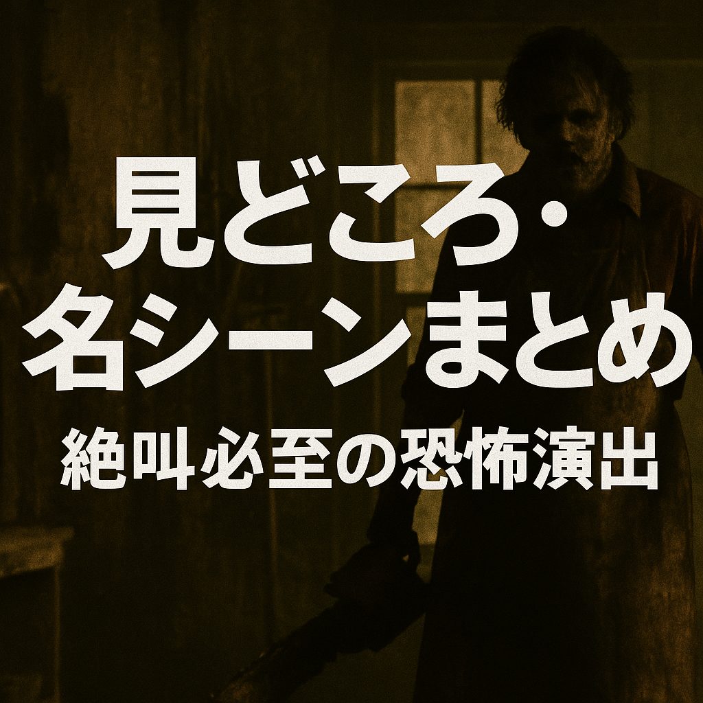 見どころ・名シーンまとめ｜絶叫必至の恐怖演出