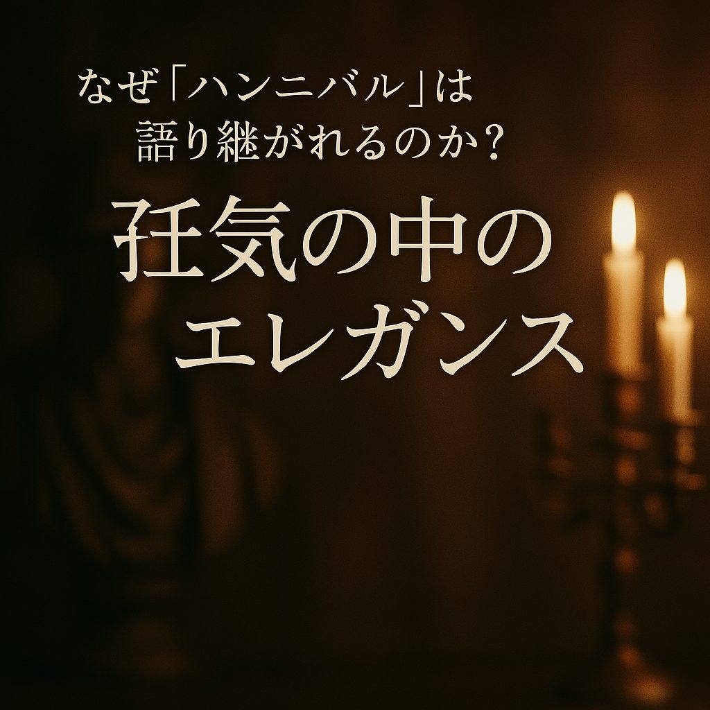 なぜ『ハンニバル』は語り継がれるのか？ 狂気の中のエレガンス