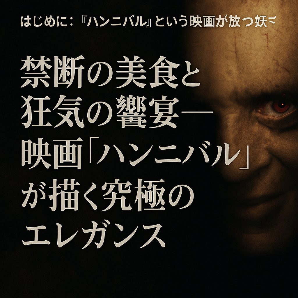 はじめに：『ハンニバル』という映画が放つ妖しい魅力