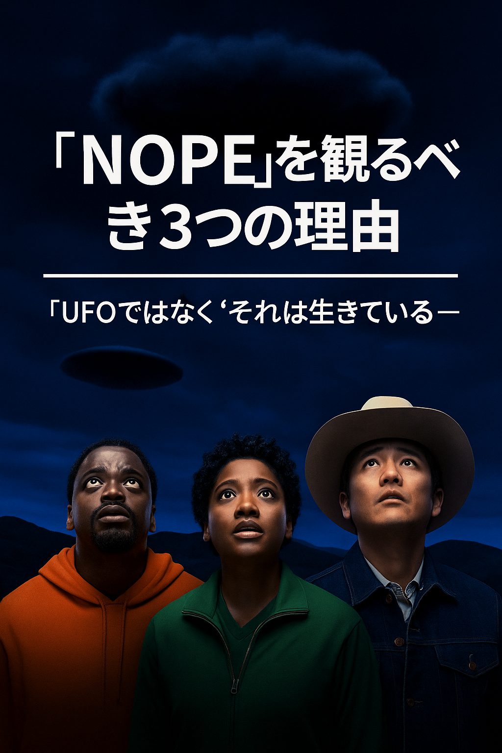 『NOPE』を観るべき3つの理由｜UFOではなく“それ”は生きている──