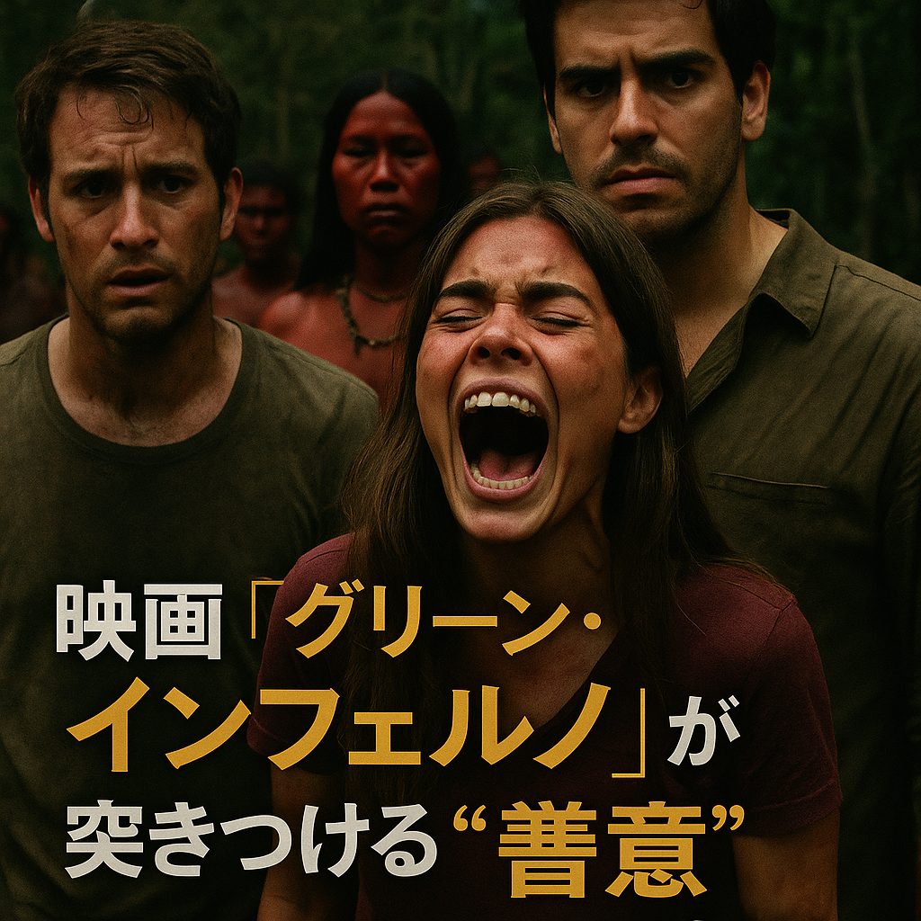 正義は喰われた──映画『グリーン・インフェルノ』が突きつける“善意”の地獄