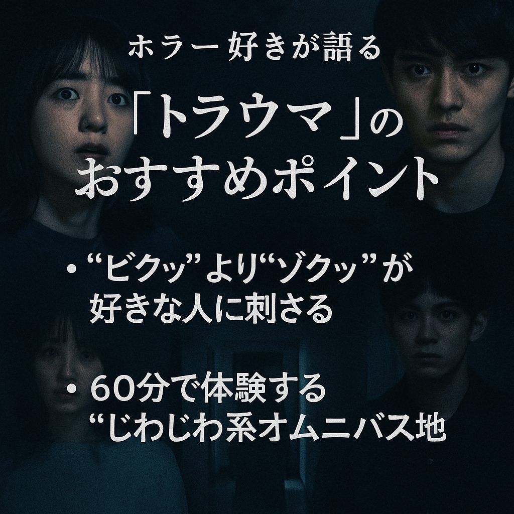 ホラー好きが語る『トラウマ。』のおすすめポイント