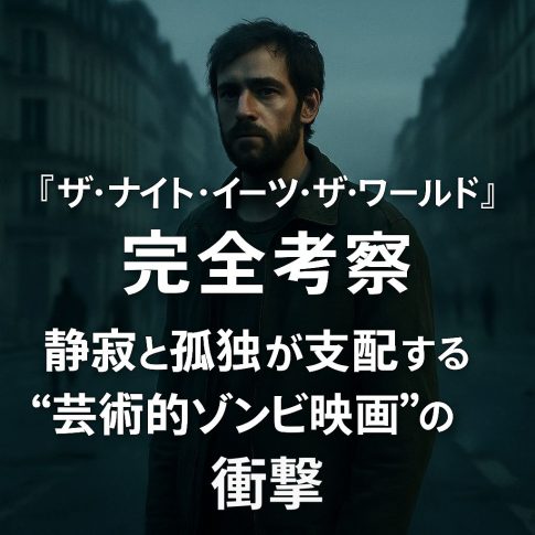 『ザ・ナイト・イーツ・ザ・ワールド』完全考察｜静寂と孤独が支配する“芸術的ゾンビ映画”の衝撃