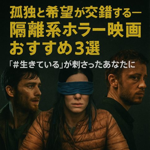 孤独と希望が交錯する──隔離系ホラー映画おすすめ3選【『#生きている』が刺さったあなたに】