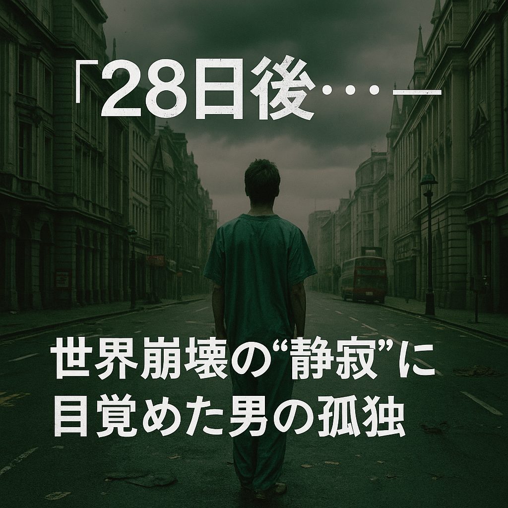 『28日後...』──世界崩壊の“静寂”に目覚めた男の孤独
