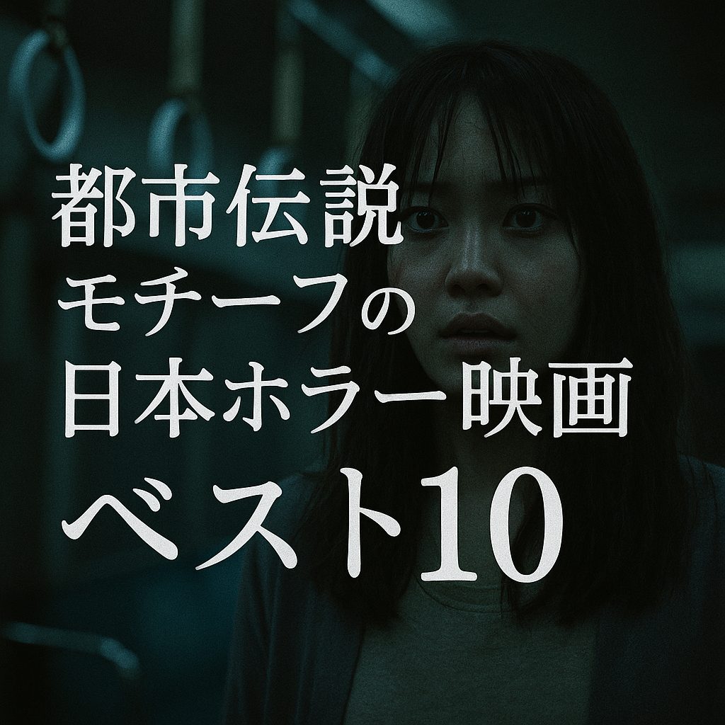 【ベスト10】都市伝説モチーフの日本ホラー映画一覧