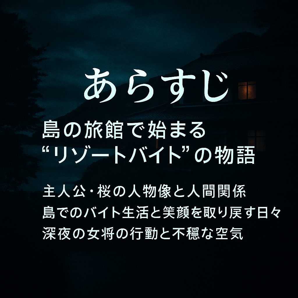あらすじ｜島の旅館で始まる“リゾートバイト”の物語
