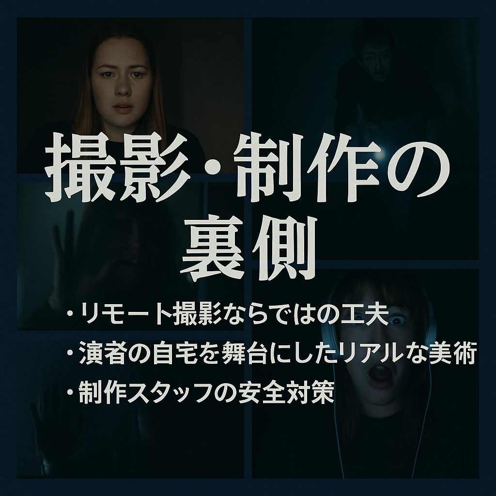 撮影・制作の裏側