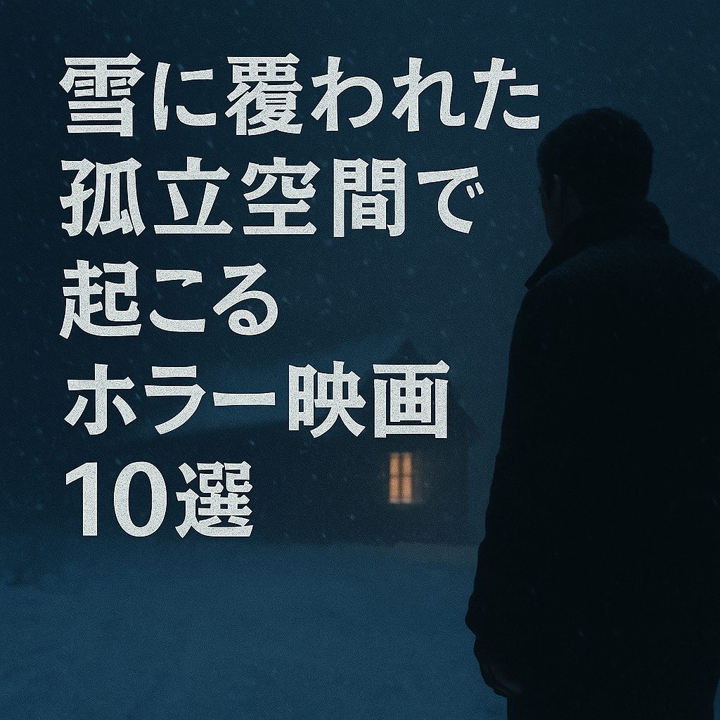 雪に覆われた孤立空間で起こるホラー映画10選